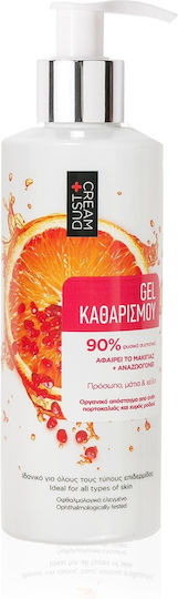 Dust+Cream with Orange Blossom Organic Extract & Pomegranate Juice Gel Cleansing Face 200ml
