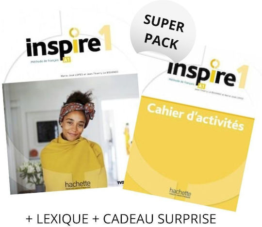 Super Pack Inspire 1, (Le + Ca + Lexique + Cadeau Surprise)