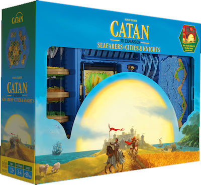 Catan Studio Game Expansion Seafarers + Cities & Knights for 3-4 Players 12+ Years (EN)