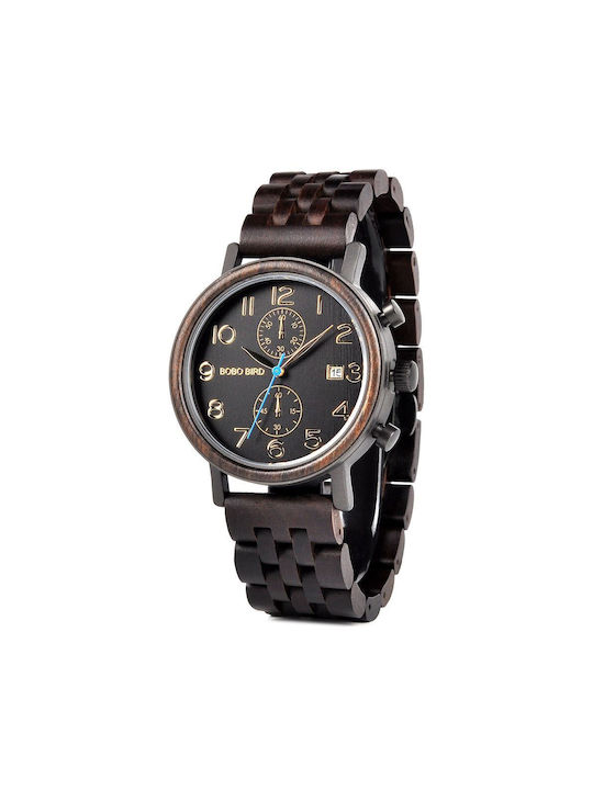 Bobo Bird GS008-1 Unisex Quartz Wooden Watch - GS008-1 - 4252
