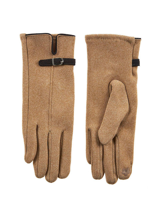 Verde Women's Gloves Beige