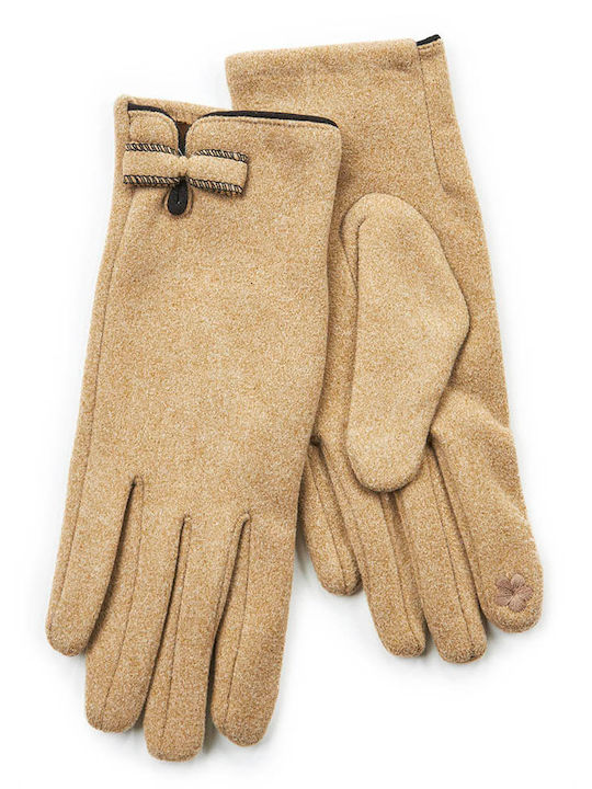 Verde Women's Gloves Beige
