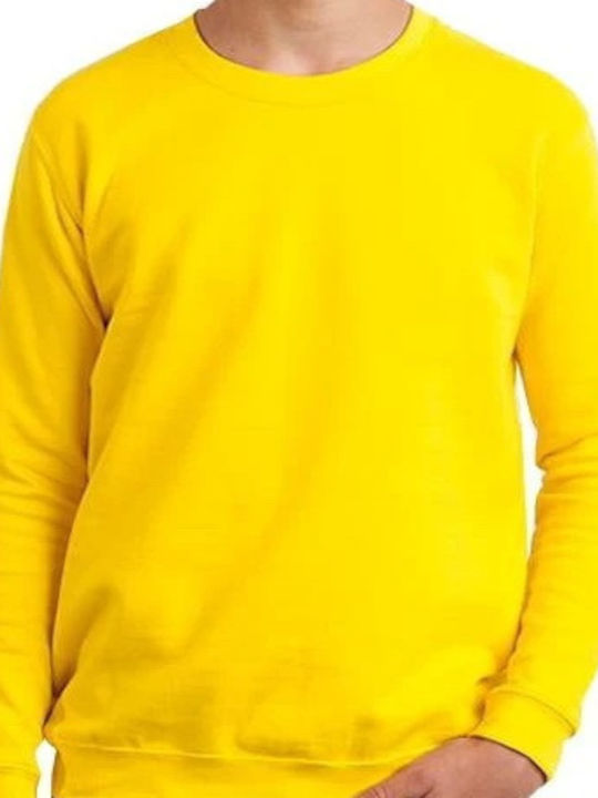 Children's long-sleeved T-shirt cotton-yellow