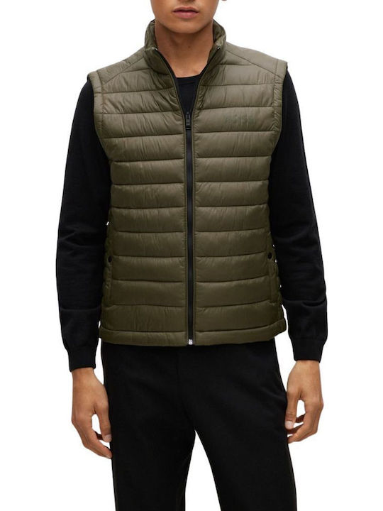 Boss Calano Ärmellos Jacke Puffer Grün