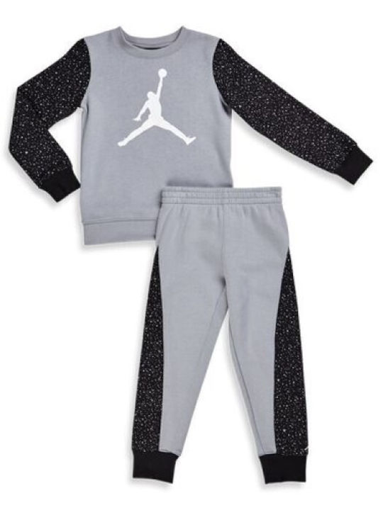 Jordan Kids Sweatpants Set Gray 2pcs