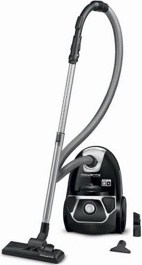 Rowenta Silence Force Ηλεκτρική Σκούπα 750W με Σακούλα 3lt Μαύρη