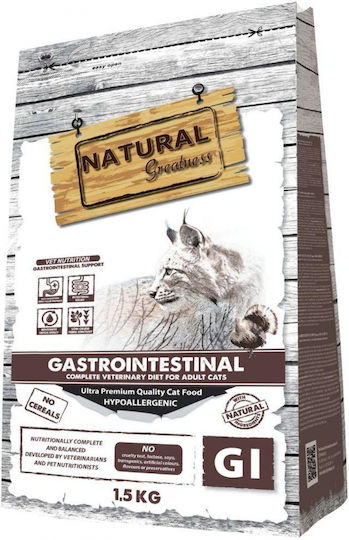 Gastrointestinal Complete Dry Food Grain-Free for Adult Cats with Sensitive Gastrointestinal with Pumpkin 1.5kg