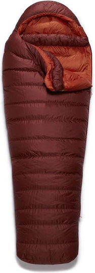 Rab Sleeping Bag Μονό Ascent 900 Women's Deep Heather