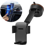 Baseus Mobile Phone Holder Car Easy Control Pro with Adjustable Hooks Black