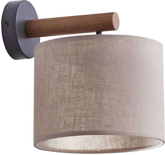 TK Lighting Deva Lamp Wall Beige 25.5x25.5cm