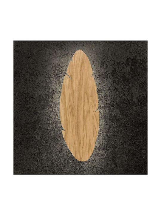 TK Lighting Hoja Vintage Φωτιστικό Τοίχου με Ντουί G9 Καφέ 18x18x5εκ.