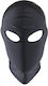 Naughty Toys BDSM Mask Two Holes Bondage Hood Small Black
