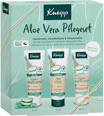 Kneipp Aloe Vera Set Îngrijire pentru Hidratare & Curățarea corpului Curățarea corpului cu Gel de dus , Crema de corp & Cremă de mâini