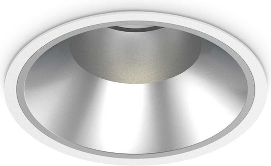 Ideal Lux Rund Vertieft LED Panel 42W mit Warmes Weiß Licht 3000K