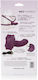 Calexotics Me2 Rumbler Harness με Dildo 16.5cm και Δόνηση σε Μωβ Χρώμα