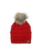 Stamion Kids Beanie Knitted Red