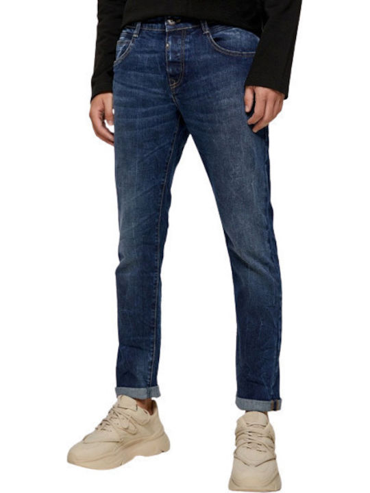 Ballard Ol Blau MP-D-JNS-W22-034 Herren Jeanshose mit Schlank Anwendung Dunkel Blau Denim