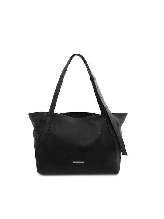Tuscany Leather Leather Women's Bag Shopper Shoulder Black