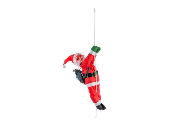 Dekorativer Weihnachtsmann Rot 60cm