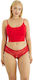 Norddiva Lingerie Ruby Slip Sexy Pentru Femei De Mașină Cu Dantelă Roșie Slip