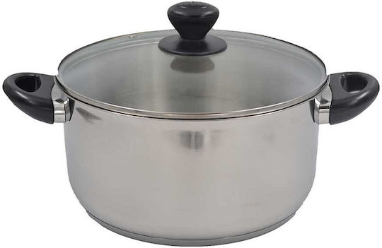 Sidirela Family Βαθιά Ανοξείδωτη Κατσαρόλα 3lt / 20cm