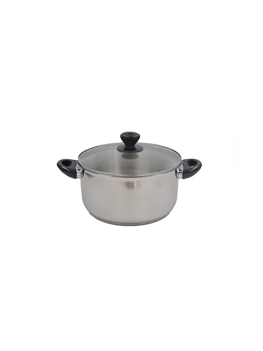 Sidirela Family Deep Stainless Steel Pot 4lt / ...