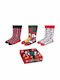 Cerda Mickey Christmas Multicolour Socks 3 Pack