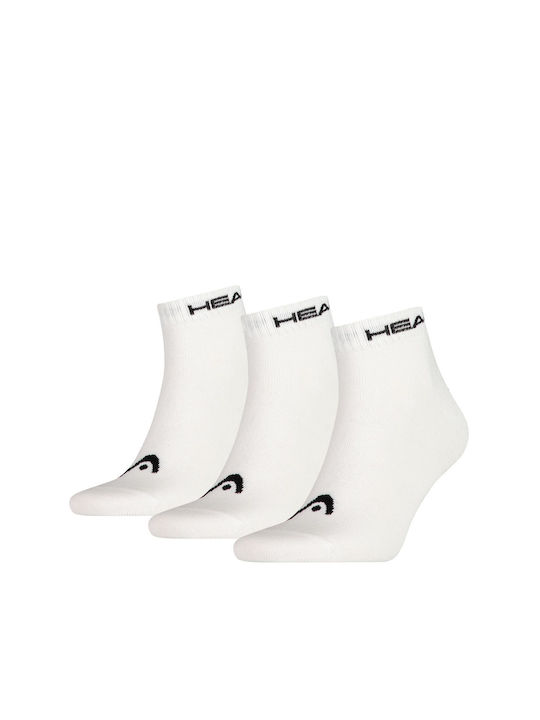 Head Unisex Κάλτσες Λευκές 3 Pack