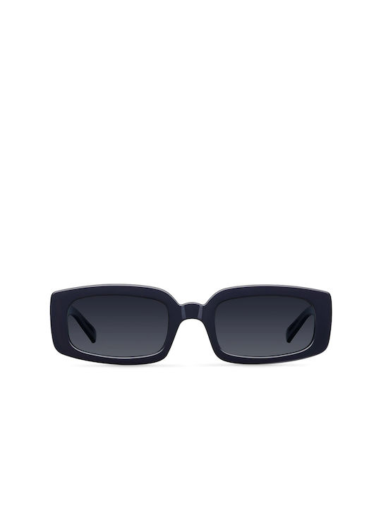 Meller Konata Sunglasses with Blue Carbon Plastic Frame and Black Polarized Lens KO-BLUECAR