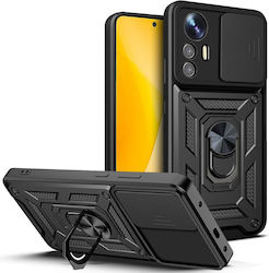 Tech-Protect Camshield Back Cover Πλαστικό Μαύρο (Xiaomi 12 Lite)