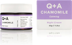 Q+A Natural Skincare Chamomile Ενυδατική Κρέμα Νυκτός 50gr Q+A Natural Skincare Chamomile Ενυδατική Κρέμα Νυκτός 50gr