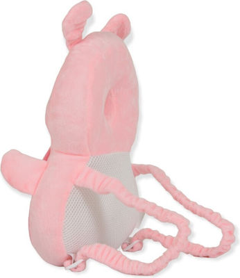 Moni Βρεφικό Μαξιλάρι Ταξιδιού Ροζ Rabbit