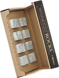 Whisky Stones Taljsten Dekorative Eiswürfel Stein mit Aufbewahrungsbox 8Stück