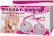 Baile Breast Pump Sauger Brustwarzen mit Zwillingsbechern Pink 1Stück
