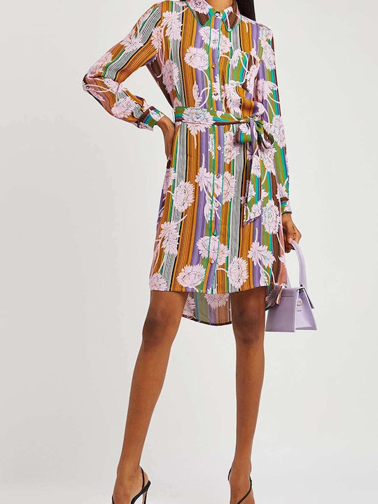 Prita Mini Σεμιζιέ Φόρεμα Floral