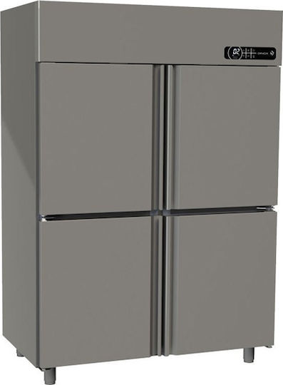 Ginox Frigider comercial cu cameră cu 4 uși L142xA80xÎ203.5cm