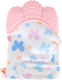 Cangaroo Mitten Olive Butterflies Μασητικό Γάντι Οδοντοφυΐας από Σιλικόνη για 3 m+