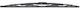 Refresh Metalrahmen 24 Autoscheibenwischer Fahrer Wischerlänge 610mm Universell