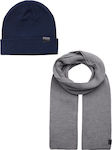 Jack & Jones Männer Set mit Beanie in Marinebla...