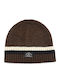 Beanie Unisex Beanie with Rib Knit Dark Oiive Melange