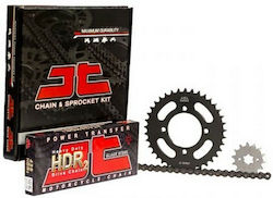 JT Sprockets Kit lanț și pinion (14-34-428HDR) pentru Suzuki Adresă 125