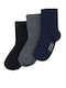 Original Marines Kindersocken Kniehohe Blau 3 Paar