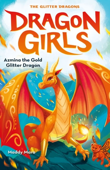 Azmina the Gold Glitter Dragon Azmina the Gold Glitter Dragon