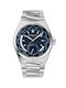 Frederique Constant Herrenuhr Chronograph Batterie mit Silber Metallarmband