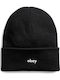 Karma Beanie Masculin Căciulă Tricotat în culoarea Negru
