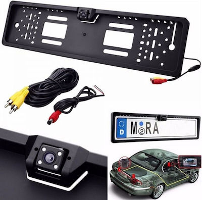 Car Reverse Camera with License Plate Frame and Night Vision Universal