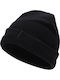 Hadamar Beanie Unisex Căciulă Tricotată Neagră