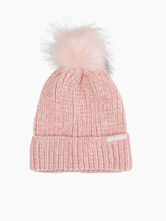 Champion Knitted Beanie Cap Pink