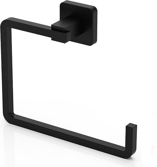 Tekno-Tel MG335 Ring Badezimmer Einzeln Schrauben ​19x6cm Schwarz