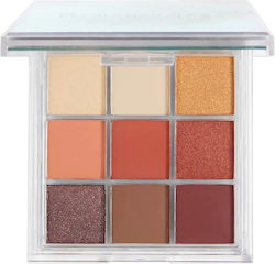 Revolution Beauty Glow Sunset Lidschattenpalette in fester Form 1.6gr